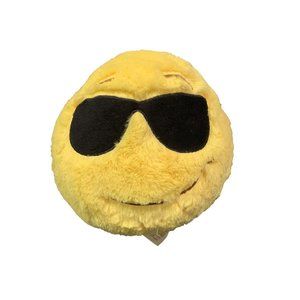 Large Emoji Fuzzy Plush Bank Toy The Iconic Brand 2015 -2016